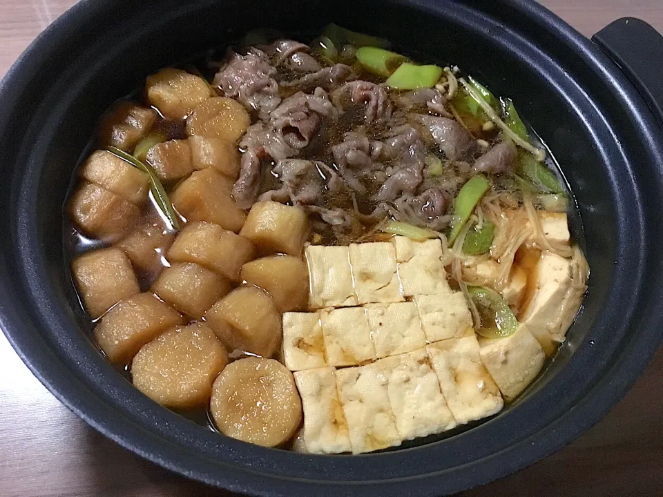 Japanese traditional food ''Sukiyaki"🤩|にゃふてんさん