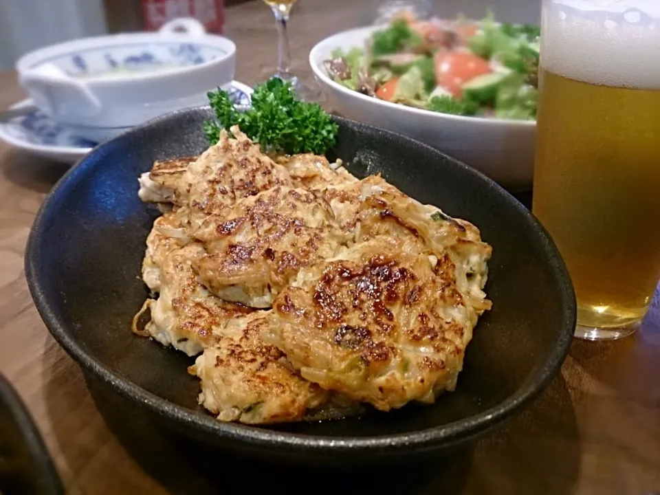 もやしの味噌つくね|古尾谷りかこさん