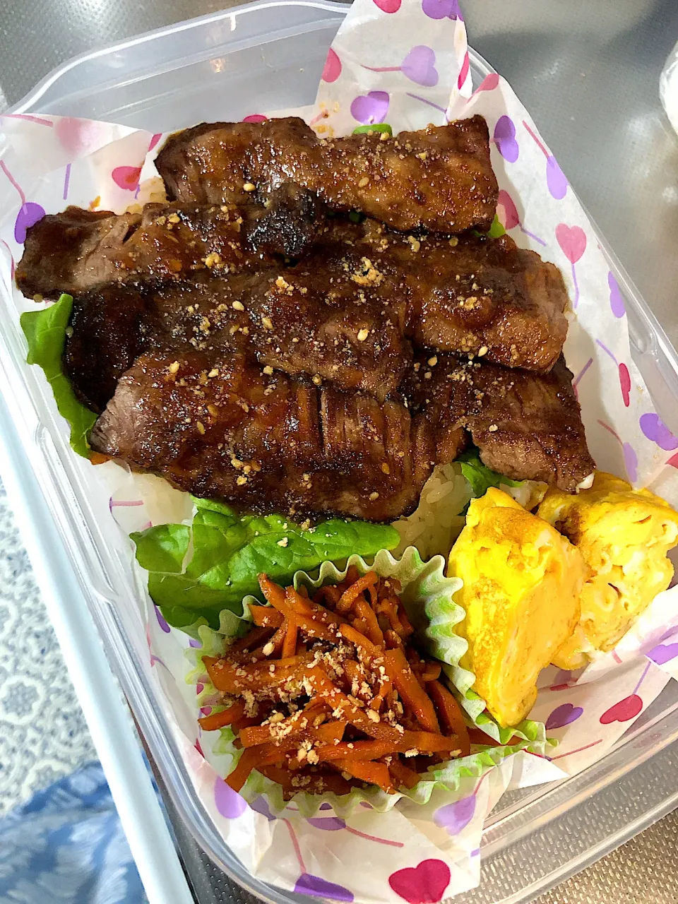 旦那の焼肉弁当|あかねさん