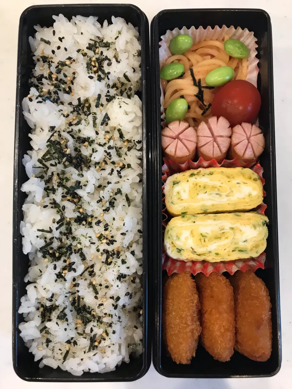 Snapdishの料理写真:2020.5.16 (土) パパのお弁当🍱|あっきーよさん