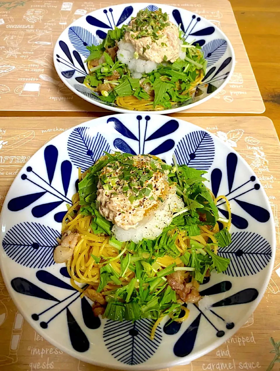 Snapdishの料理写真:ツナおろしパスタ🍝|honamiさん