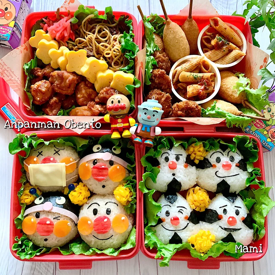 アンパンマンのお弁当🍱💕|yumisakeさん