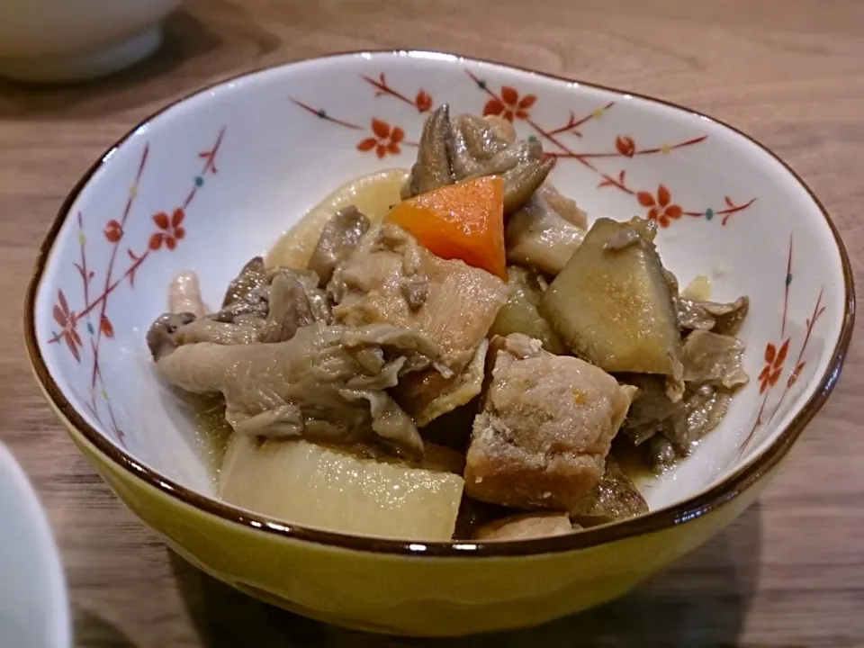 根菜と鶏の煮物|古尾谷りかこさん