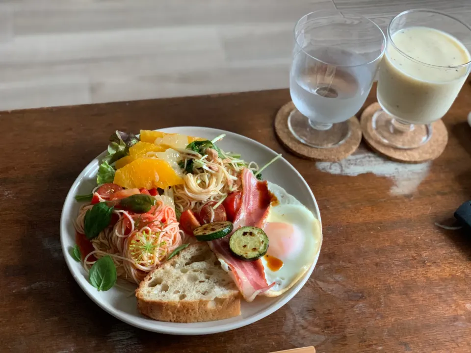 カッペリーニ朝定食🍳|takosさん