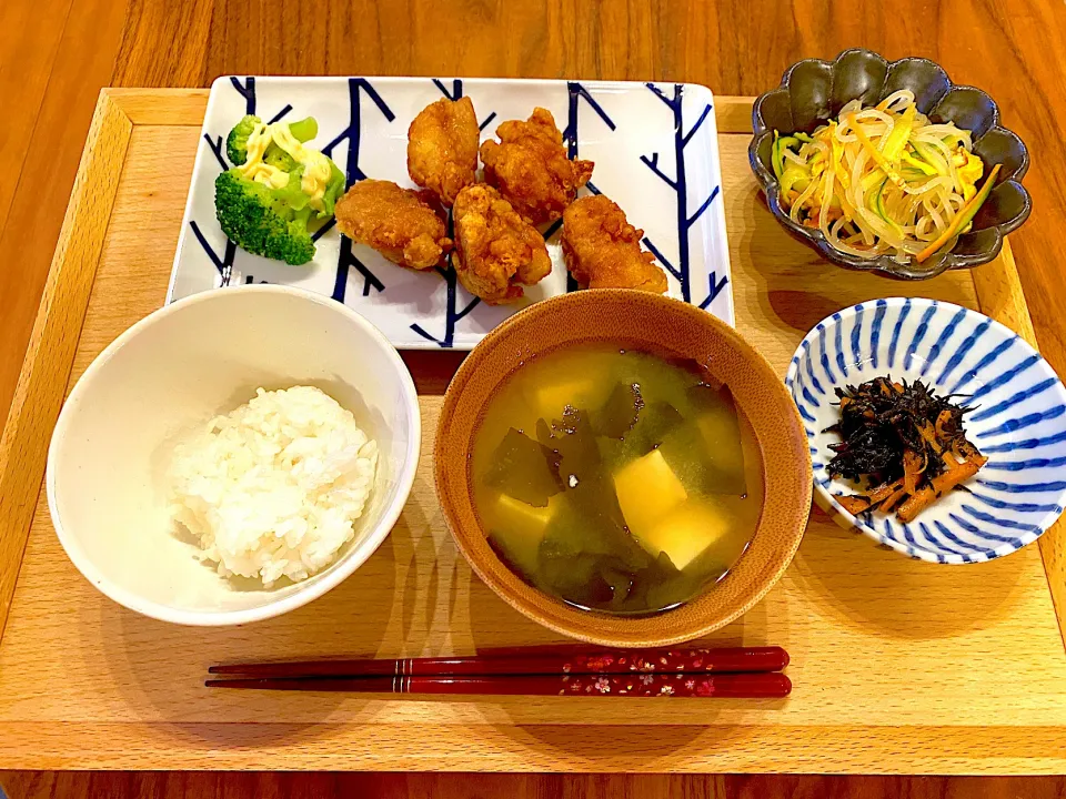 唐揚げ定食|あっつんさん