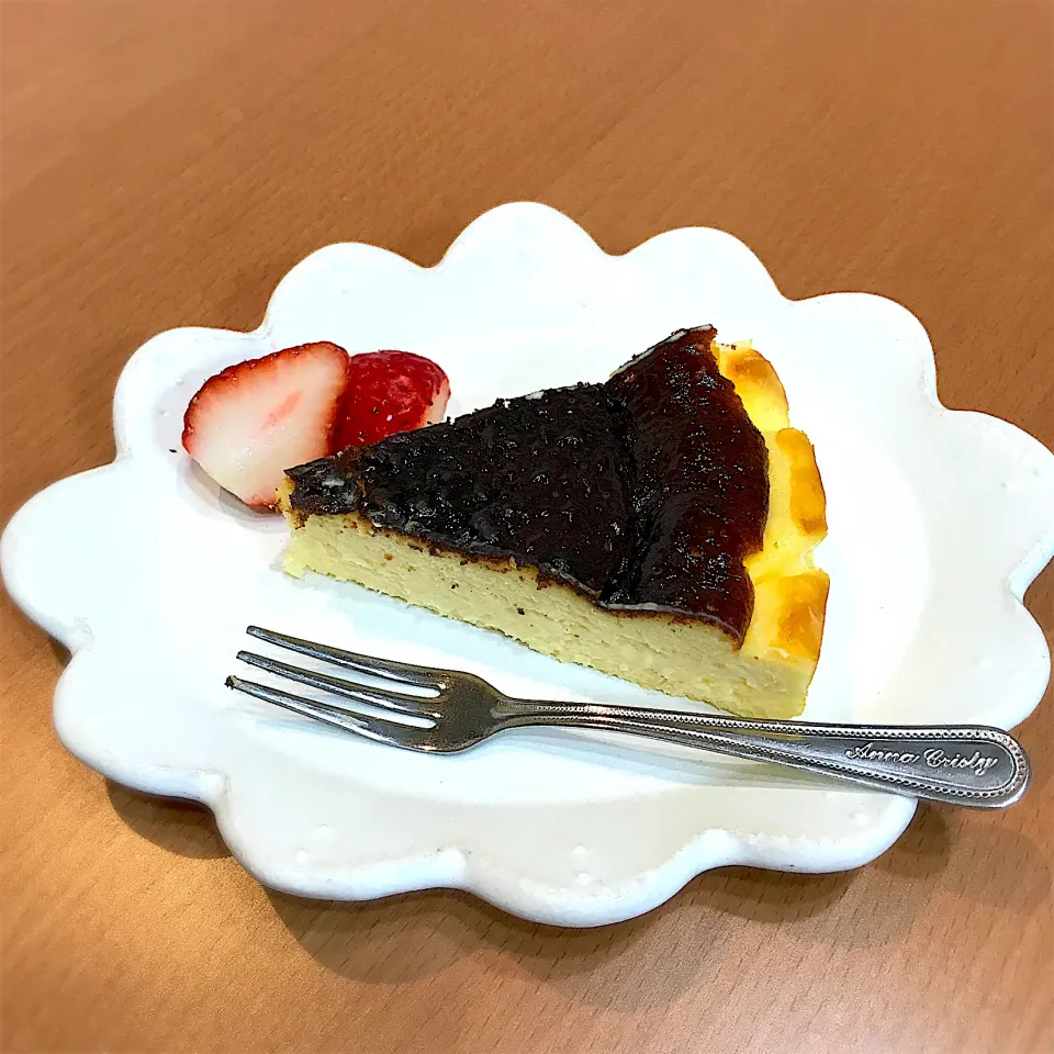 バスク風チーズケーキ|まいまいさん