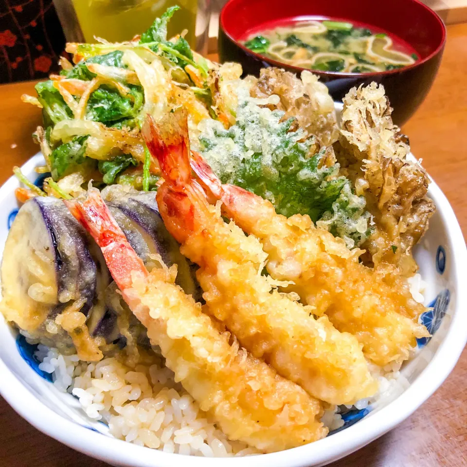 Snapdishの料理写真:【豪華天丼♪】|ristorante_sallyさん