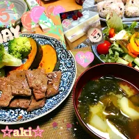 Snapdishの料理写真:夜ゴハン🍴✨‼︎  〜2020.05.16🍀〜|☆aki☆さん