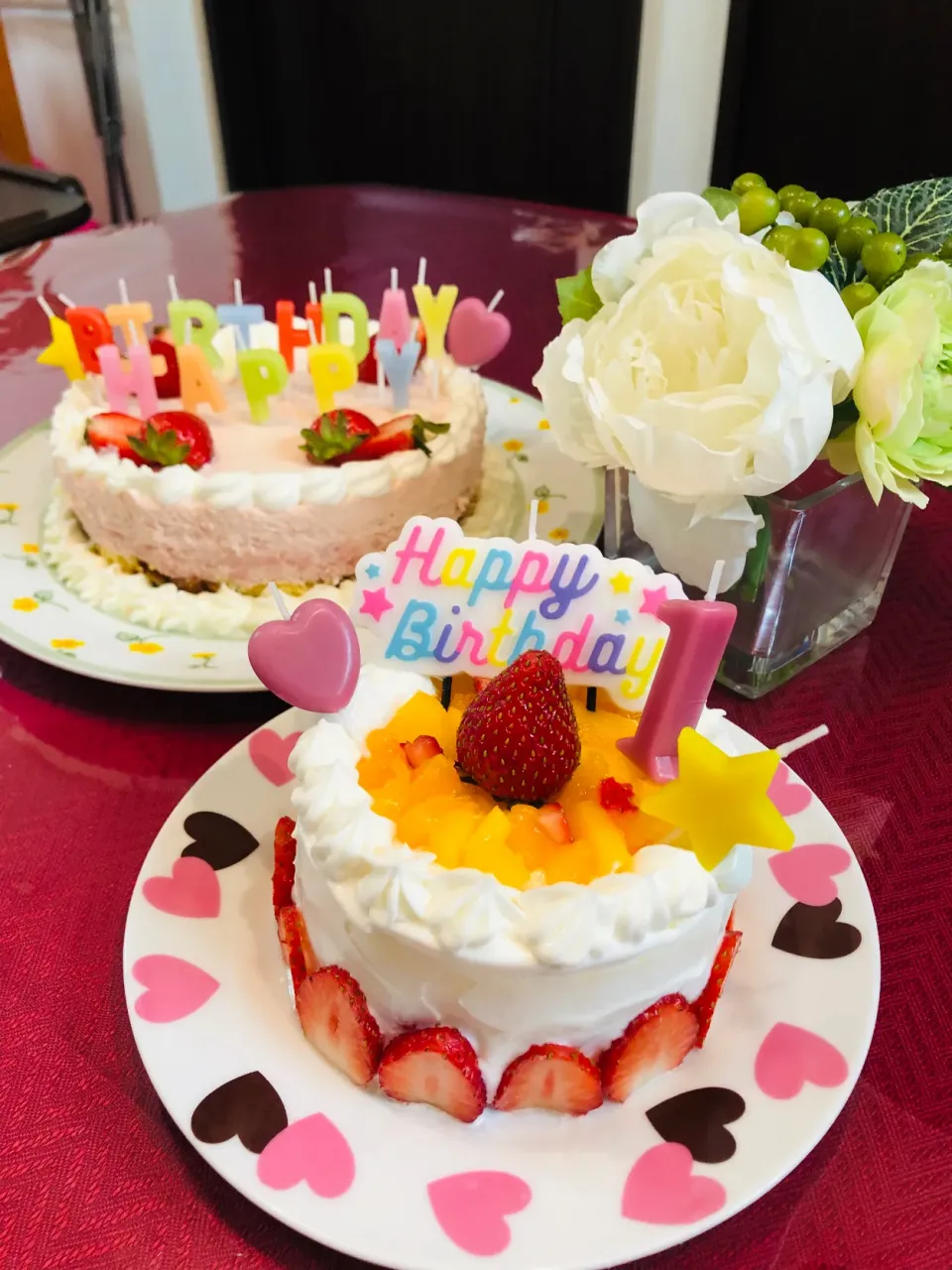 １歳お誕生日ケーキ💕|Yteraさん