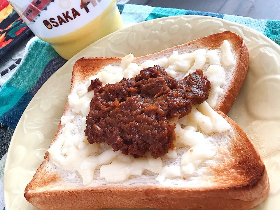 キーマカレートースト😋|アライさんさん