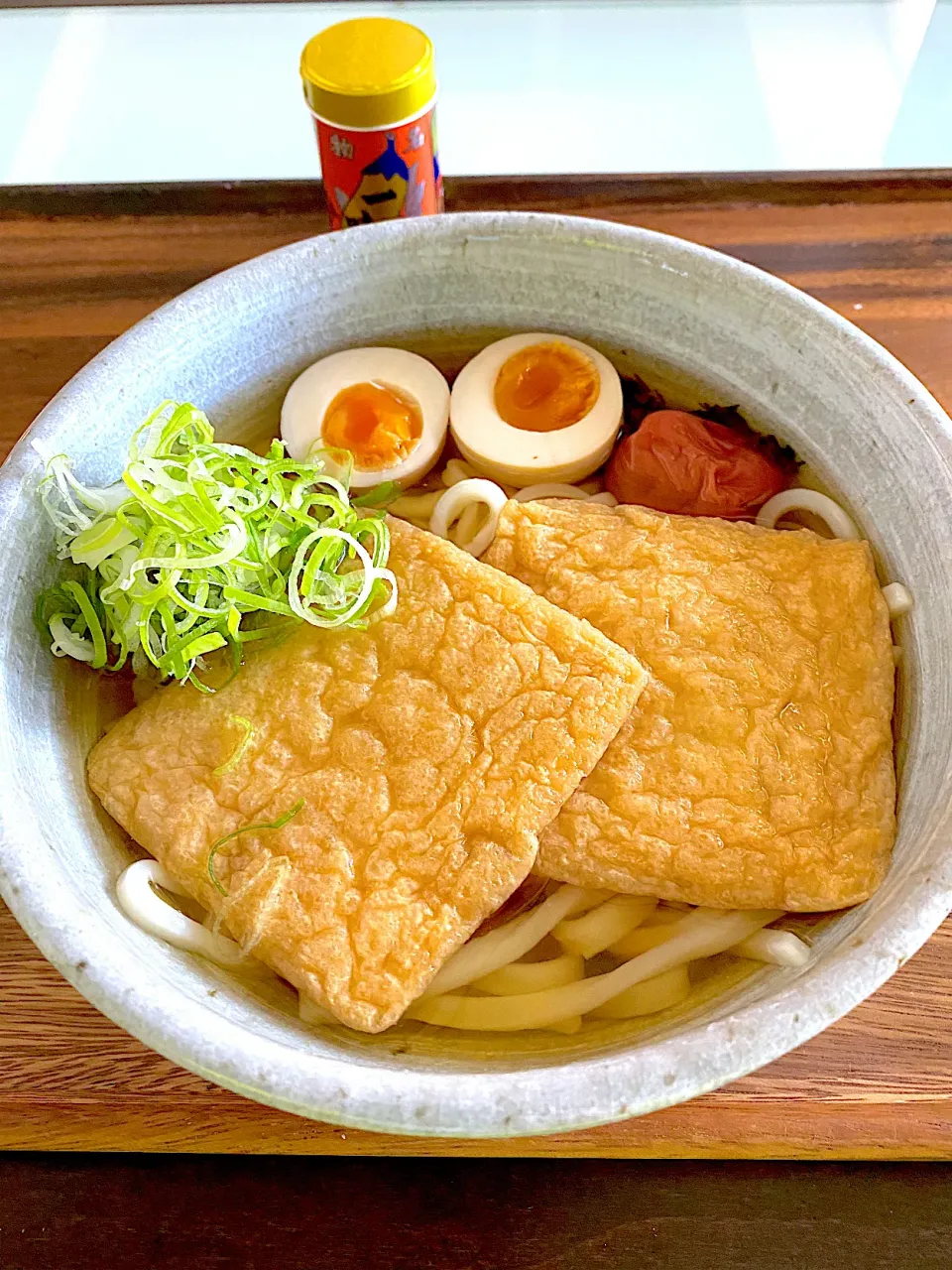 冷かけ梅きつねうどん|流線形さん