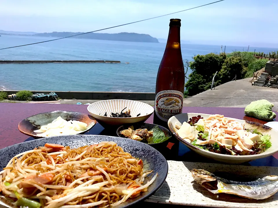 2020.5.17 デッキdeランチ🍻🍻🍻|ゆみずさん