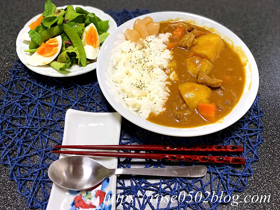 お昼ご飯 牛すじカレー|emiさん