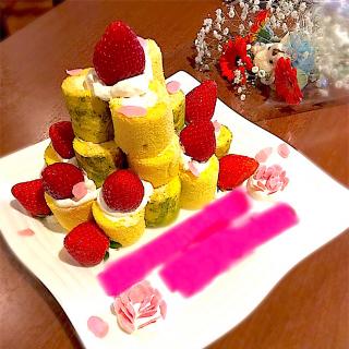 ロールケーキタワーのレシピと料理アイディア124件 Snapdish スナップディッシュ