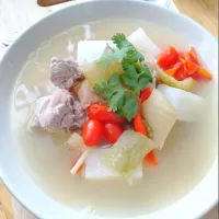 Spare Ribs Soup 🌶️🥬🥕|Naddaさん