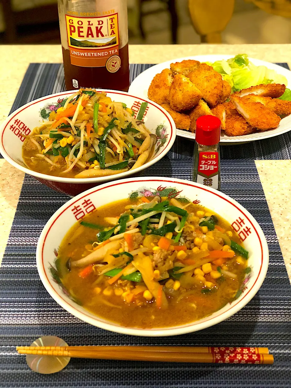 お野菜たっぷり味噌ラーメン🍜！|Mayumiさん