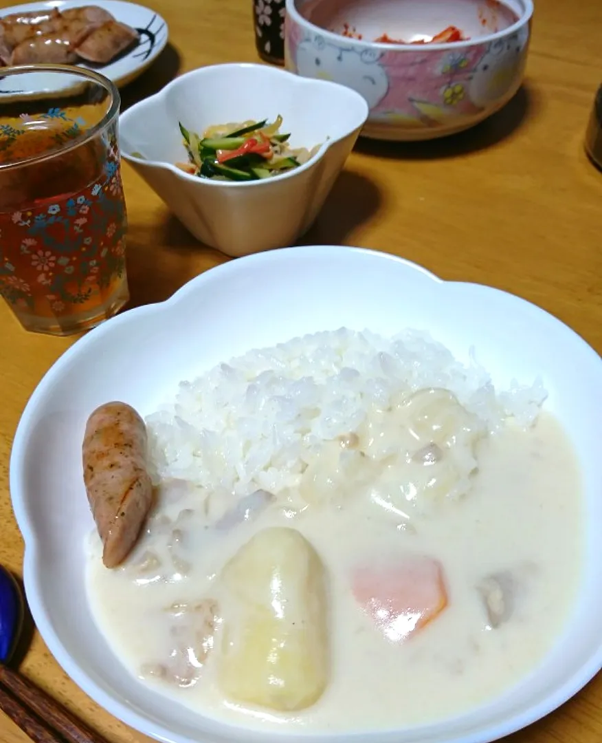 Snapdishの料理写真:晩ごはん🌃2020/5/17(日)|しまだ ちえこさん