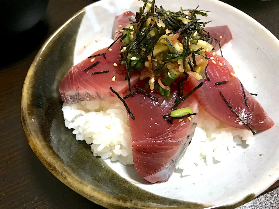 鰹のっけ丼|てんのすけさん