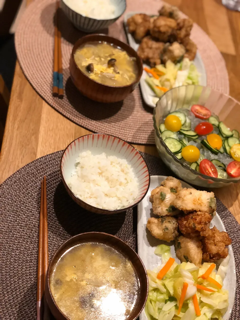 唐揚げ定食|じょんさん