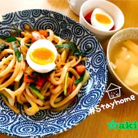 Snapdishの料理写真:おひるごはん🍴✨‼︎                                            〜2020.05.17🍀〜|☆aki☆さん