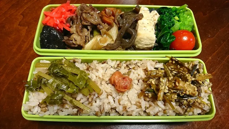 Snapdishの料理写真:すき焼き弁当|りょーさん