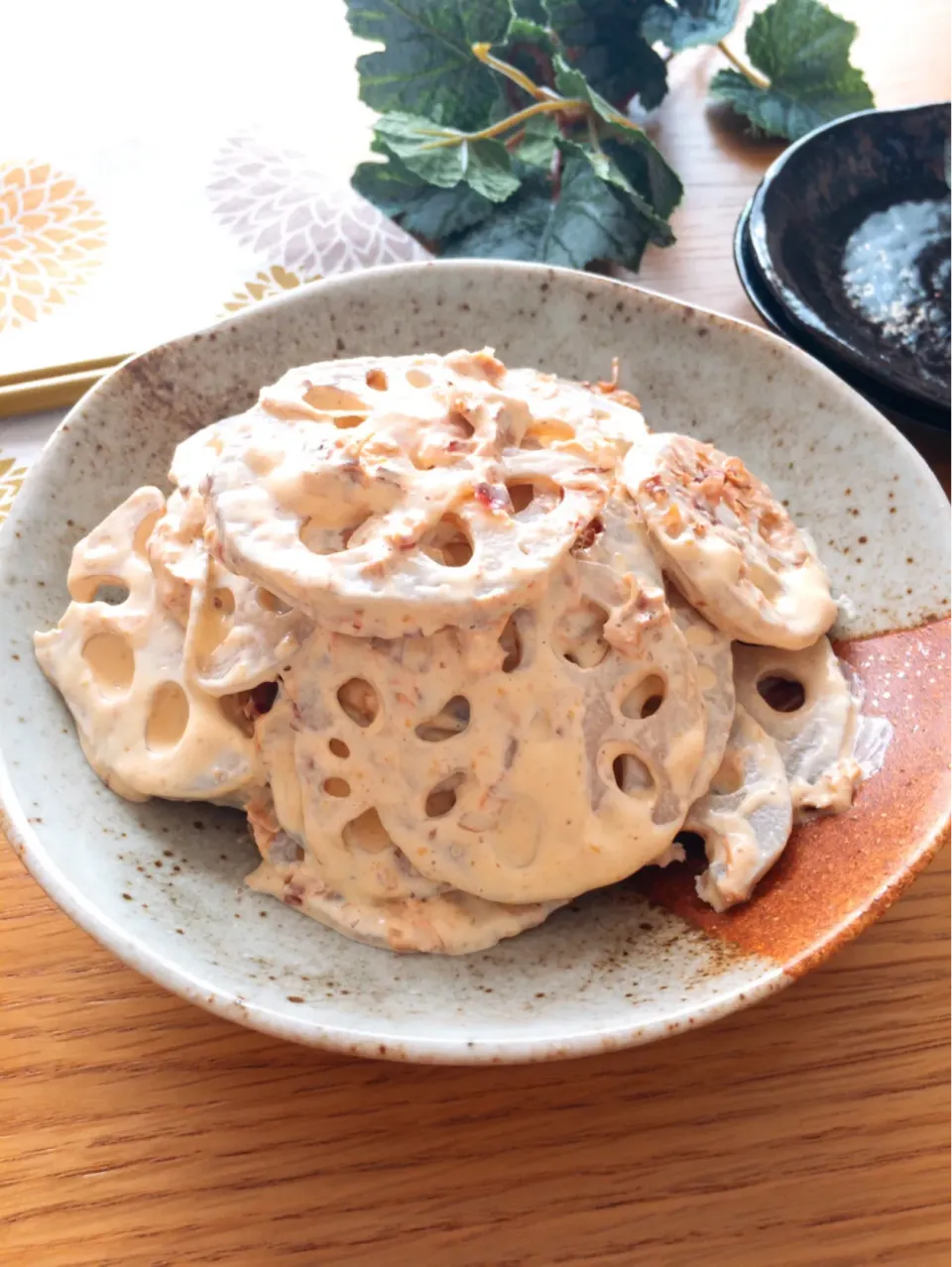 ID:391940                                                      #れんこんのおかか辛子マヨ和え 💕|ともきーた (伊藤 智子)さん