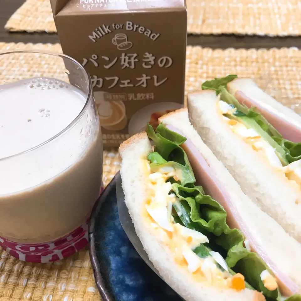 お昼ごはんはサンドウィッチ🥪|naoさん