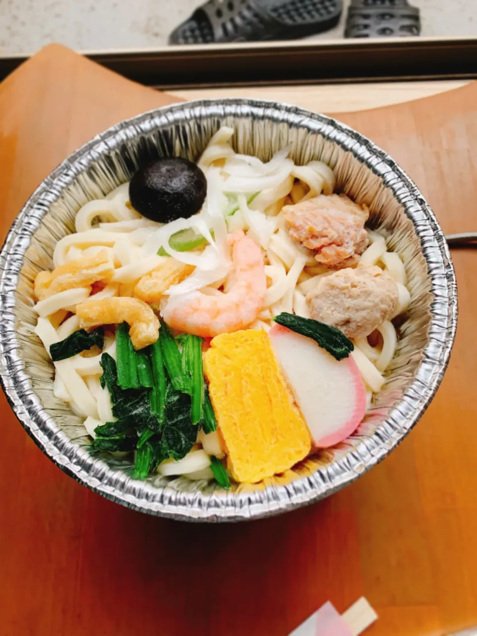 Snapdishの料理写真:コンビニの冷凍うどん|ゆう兄ちゃんさん