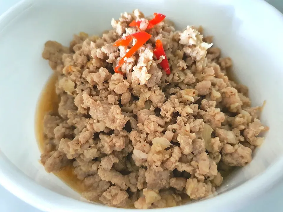 Snapdishの料理写真:🍀🐷Garlic Minced Pork Chilli Thai Sauce|🌷lynnlicious🌷さん