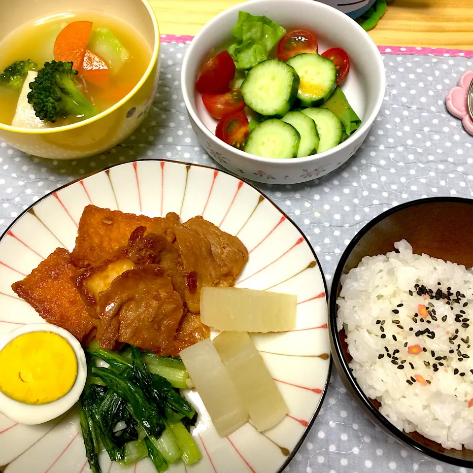 4歳児晩ご飯|さとう かおりさん