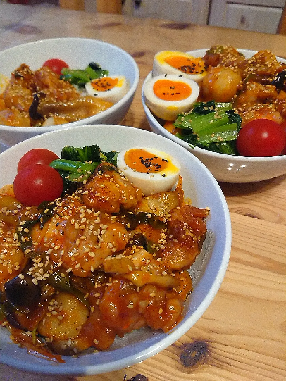 2020.5.19 置き丼🍚|あずきラテさん