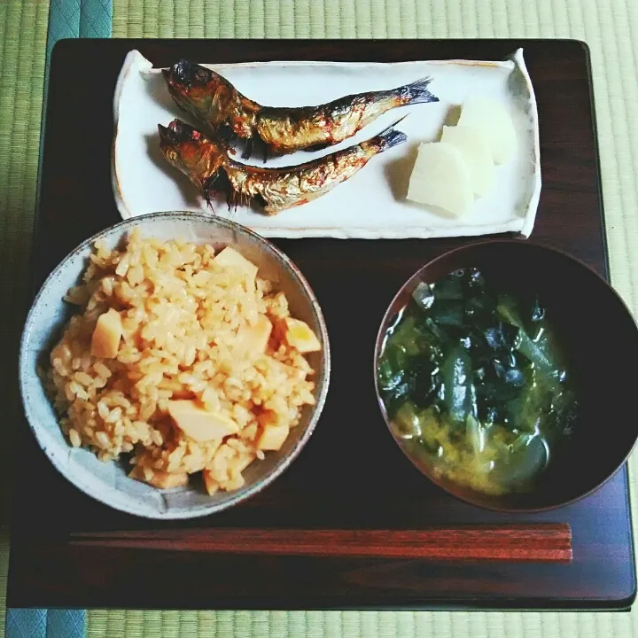 Snapdishの料理写真:たけのこご飯|omotoさん