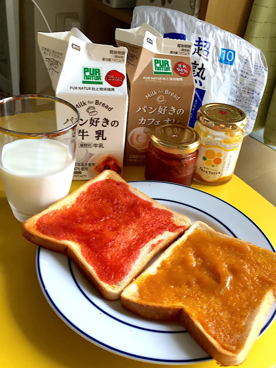 もなかさんの料理 ジャムたっぶりカリカリトースト|4jemさん