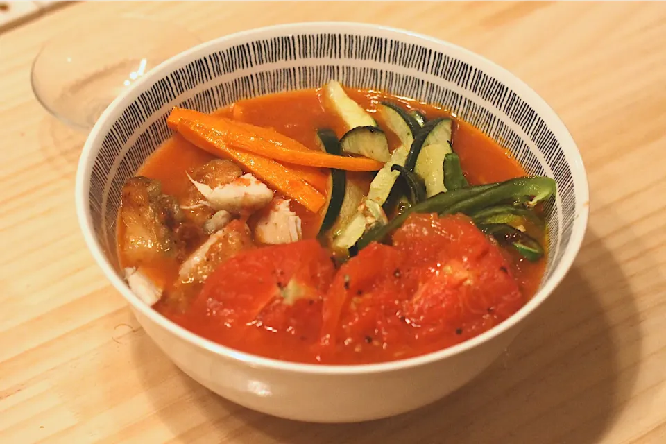 トマトラーメン|もちあざらしさん