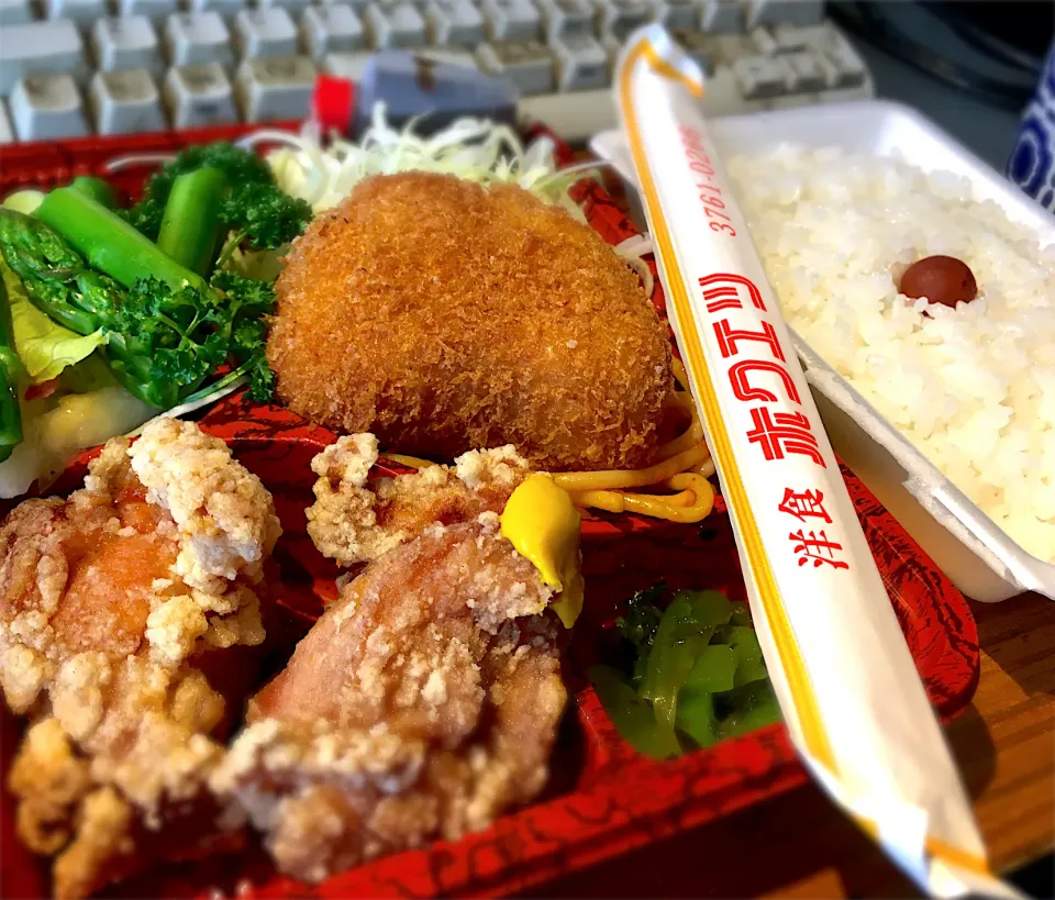 Snapdishの料理写真:日替わり弁当|さヴァさん