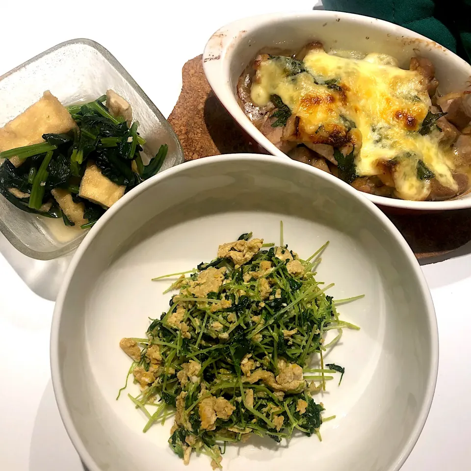 Snapdishの料理写真:きのうの夜ご飯🍽|えいみさん