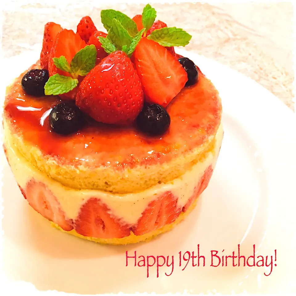 Snapdishの料理写真:Le Fraisier au Pistache                 〜ピスタチオのフレジェ🍓〜|♡ciao♡さん