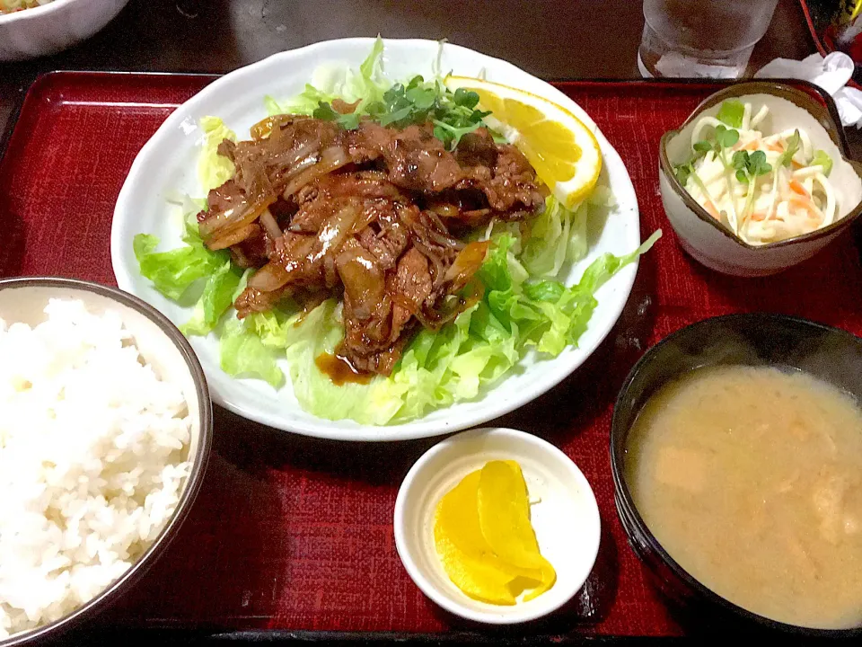 焼肉定食😊|ちゃびきゅさん