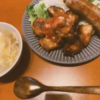 Snapdishの料理写真:簡単！やわらかい！鶏胸肉照り焼き|akariさん