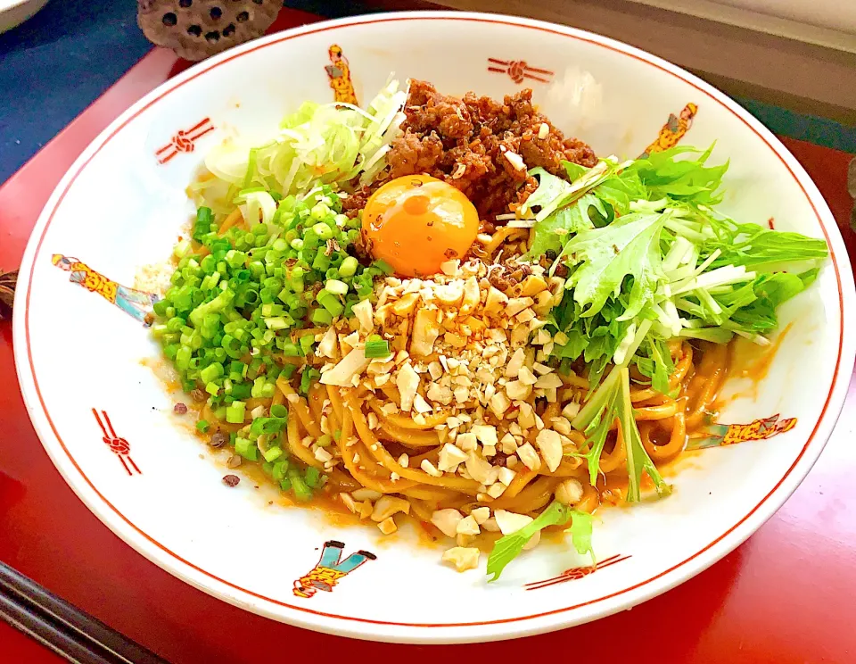 🇨🇳花山椒香る汁なし坦々麺|たいしょうさん