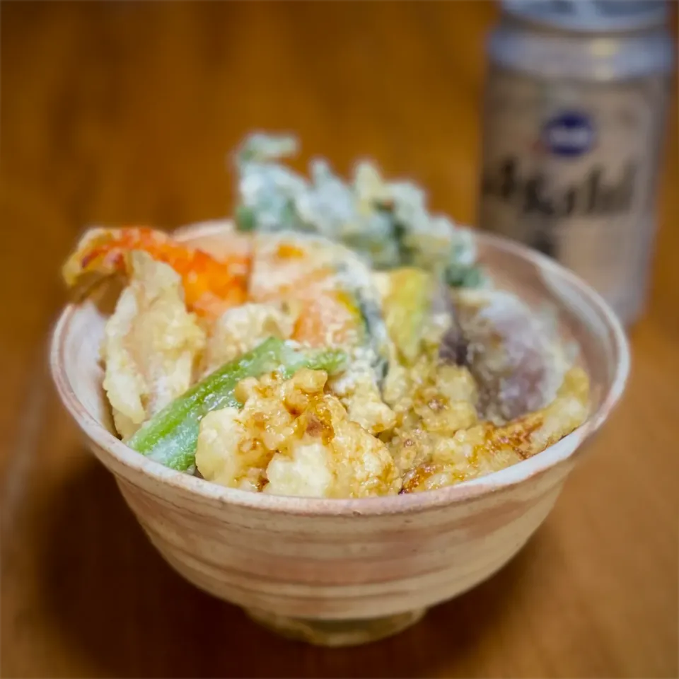 天丼 盛モリにしてみた〜!! のどぐろの天ぷらが絶品✩.*˚|みかりんさん