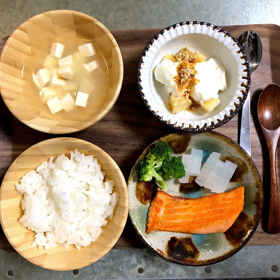 焼き鮭定食|nao子さん