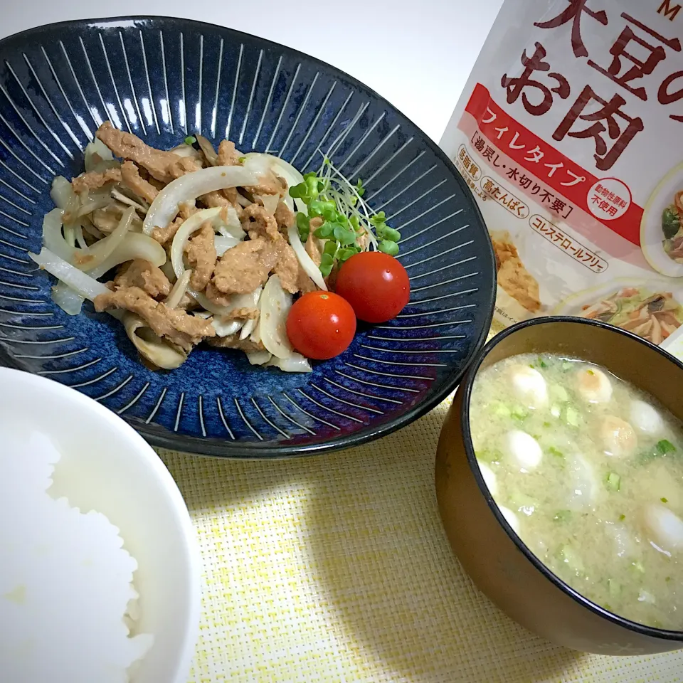 大豆のお肉の香味ペースト炒め|aiさん