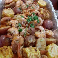 shrimp boil|MunchiesandMealsさん