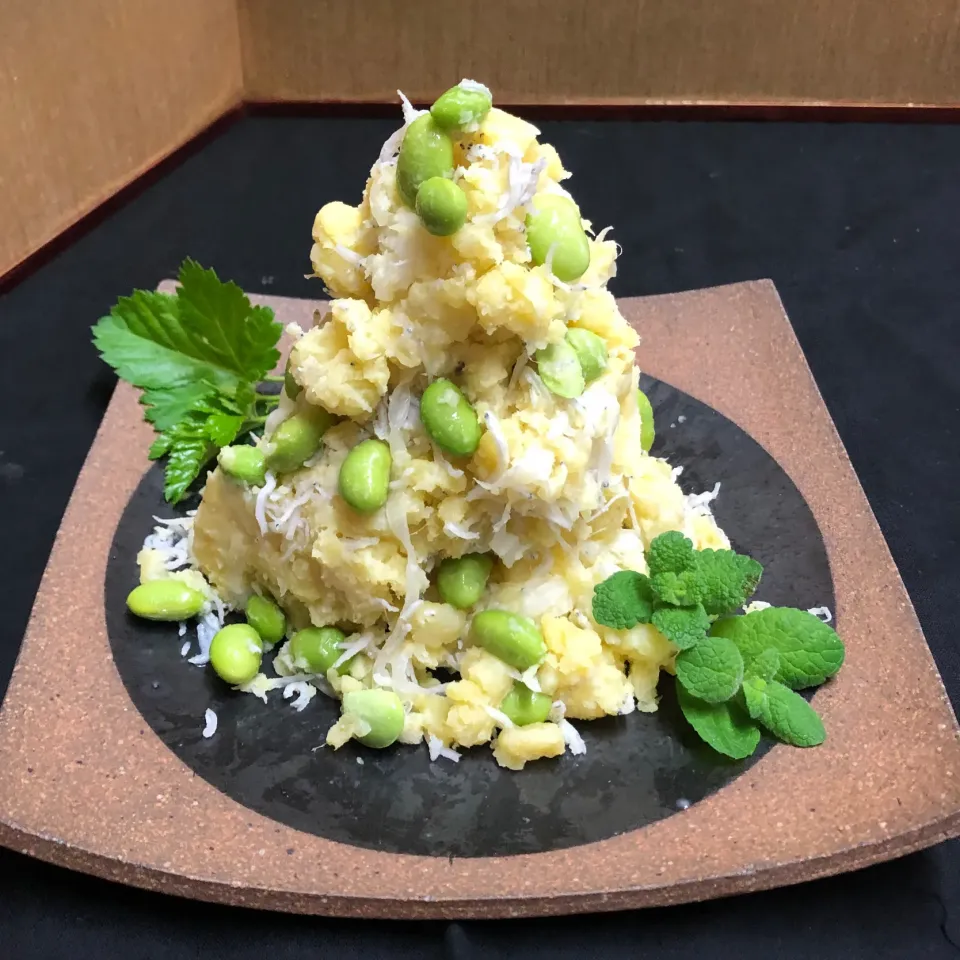 さつまいも新玉枝豆じゃこサラダ🥗|henryさん