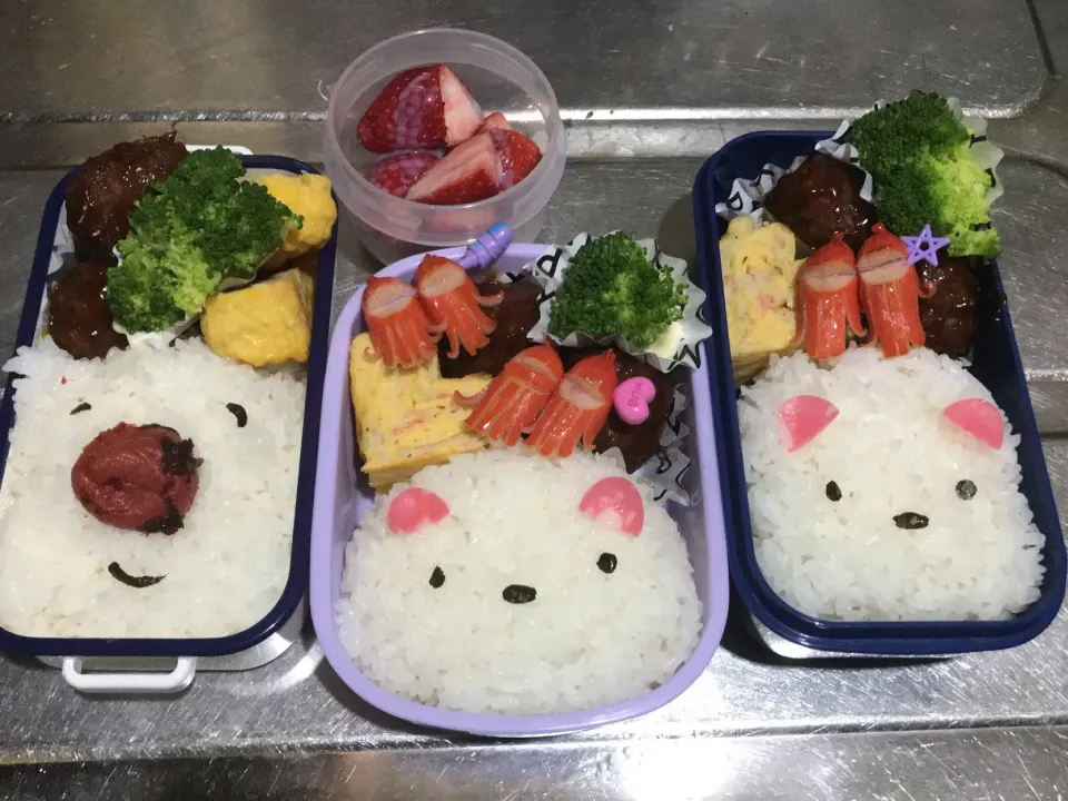 すみっコぐらし  シロクマのお弁当♪|こーやさん