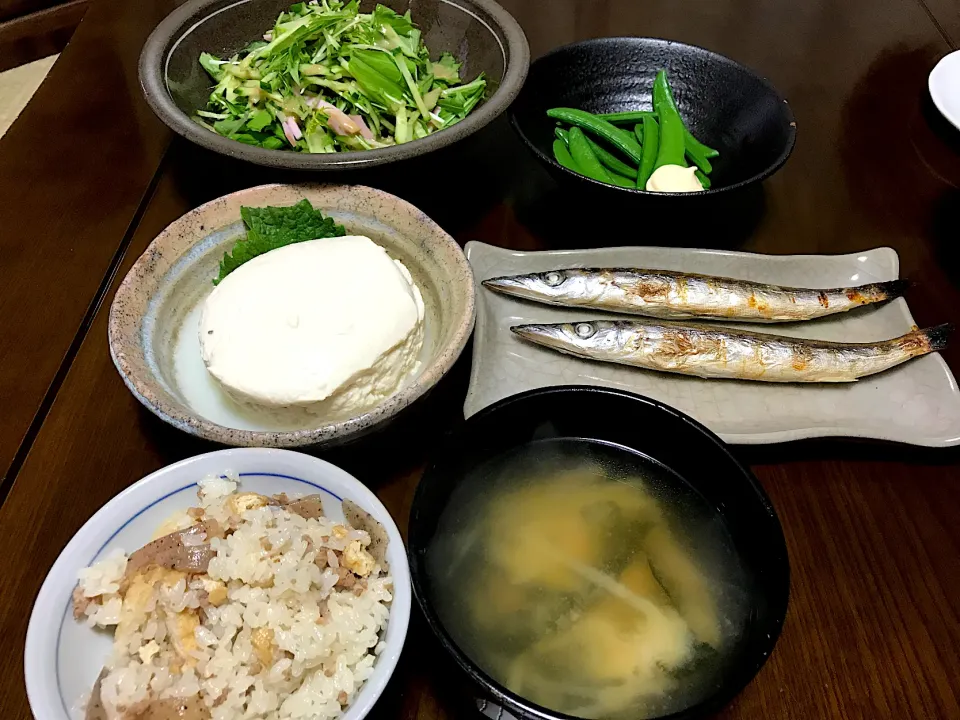 2020.5.19 炊き込みご飯🍵🍵🍵|ゆみずさん