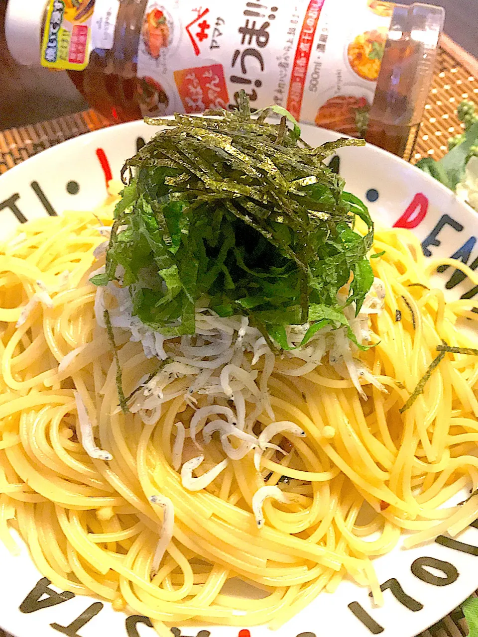 ヤマサの『これ!うま‼︎つゆ』の和風スパゲティ💕💕|🌺🌺Foodie🌺🌺さん