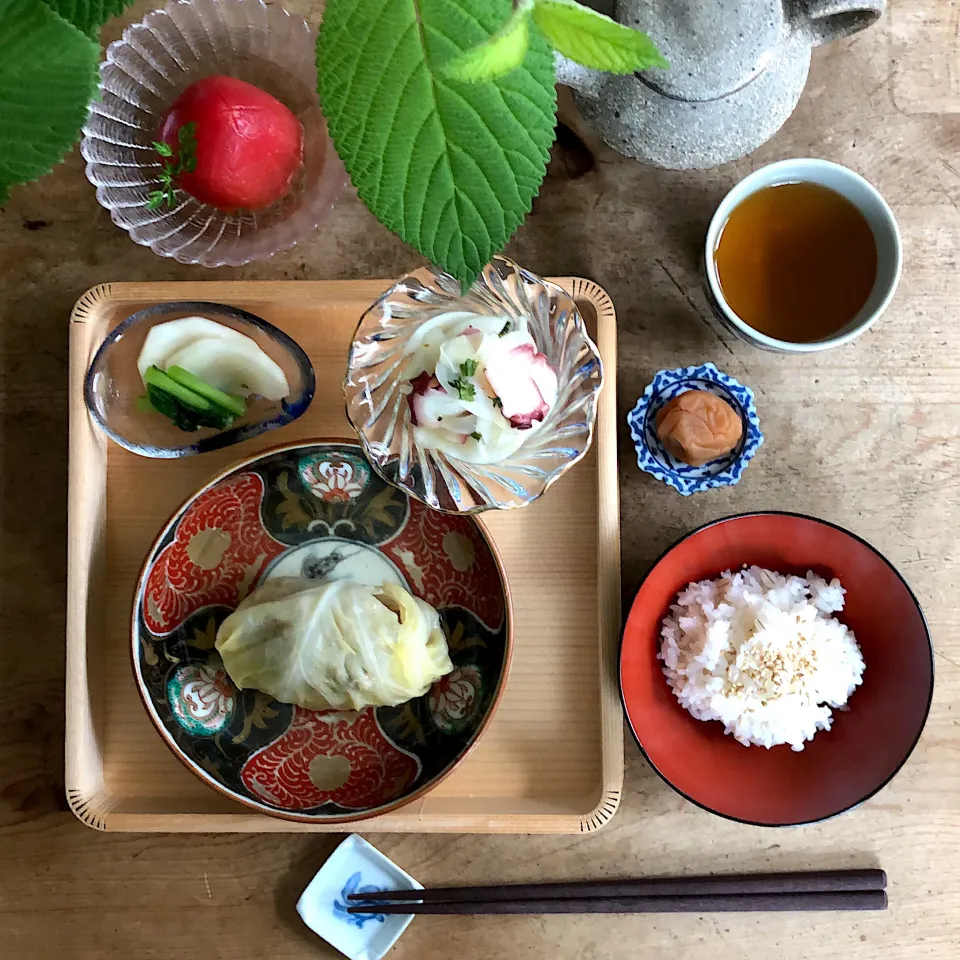 Snapdishの料理写真:お昼ごはん|naoe・noel mamaさん