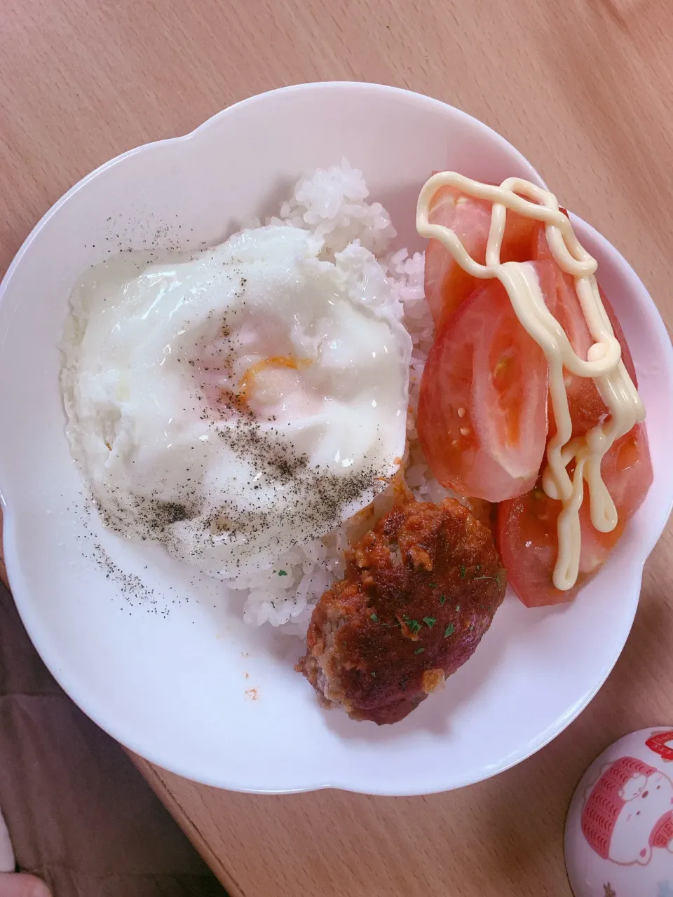 Snapdishの料理写真:ロコモコ丼|あみたんさん